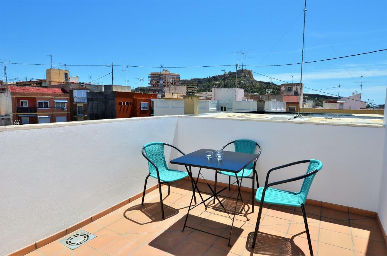 Rooftop Apartment With Three Terraces Alicante Exterior foto