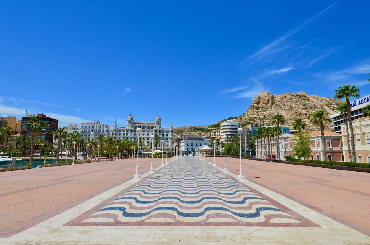 Rooftop Apartment With Three Terraces Alicante Exterior foto
